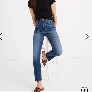 Madewell Stovepipe Jean